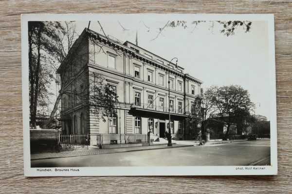 AK München / 1935 / Braunes Haus / Gebäudeansicht Architektur